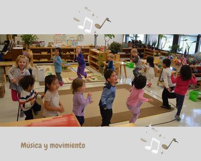 Actividades para niños, música y movimiento